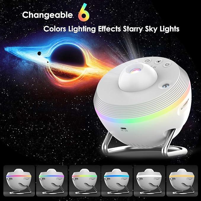 Galaxy Projector for Bedroom, 13 in 1 Planetarium Projector