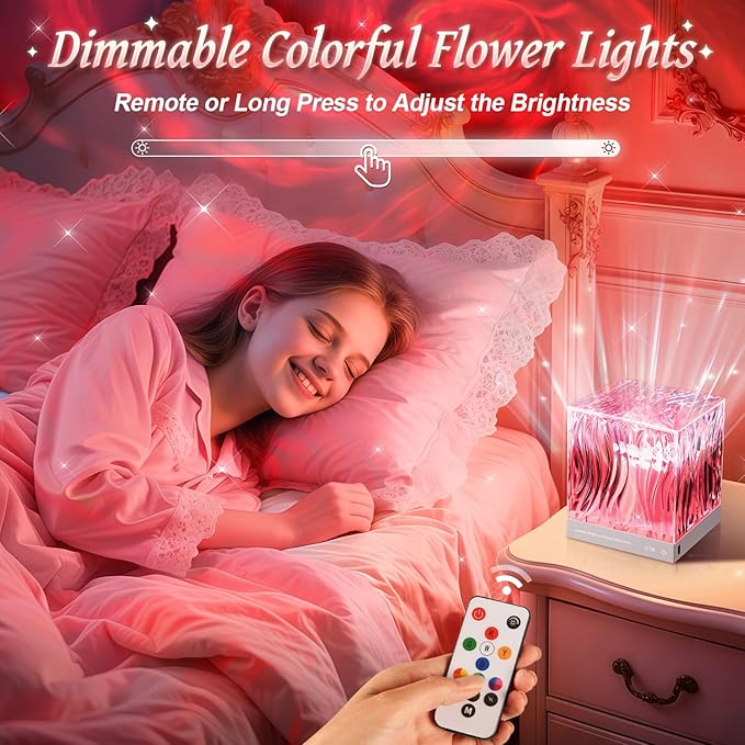 Galaxy Projector for Bedroom, 18-Color Solar System Kids Night Light Projector
