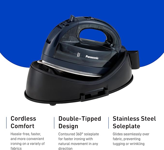 Panasonic Cordless Steam/Dry Iron 1500W