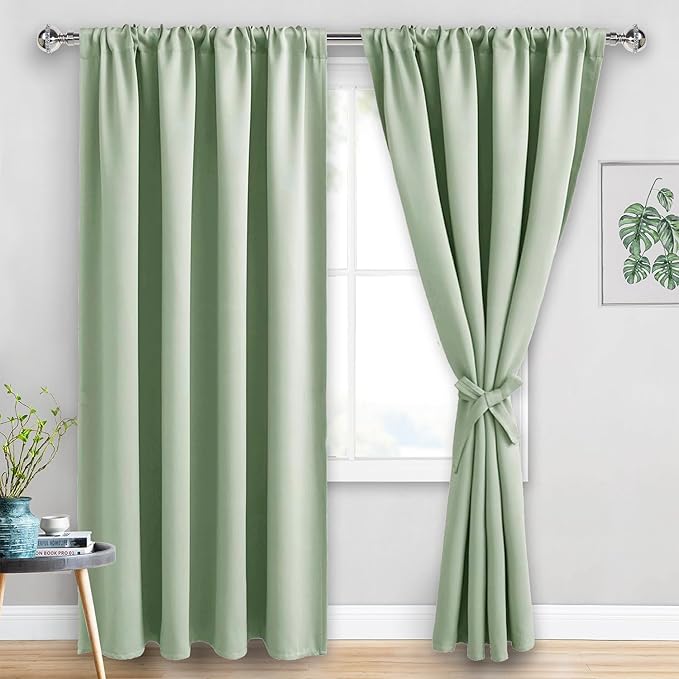 JIUZHEN Blackout Curtains for Bedroom
