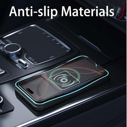 Car Wireless Charger Pad for Infiniti G20 2000-2002, Fast Car Wireless Charging Pad for Car Center Console, Non Slip Charging Mat,1M-Type C