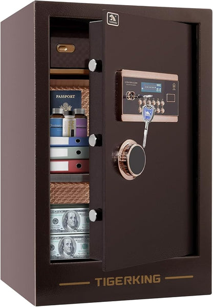TIGERKING Large Heavy Duty Safe Box, 3.47 Cuft Digital Security Home Safe