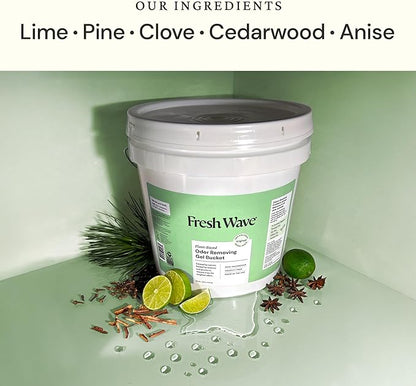 Fresh Wave Odor Removing Gel Bucket, 15.5 lb., Original Scent Refill