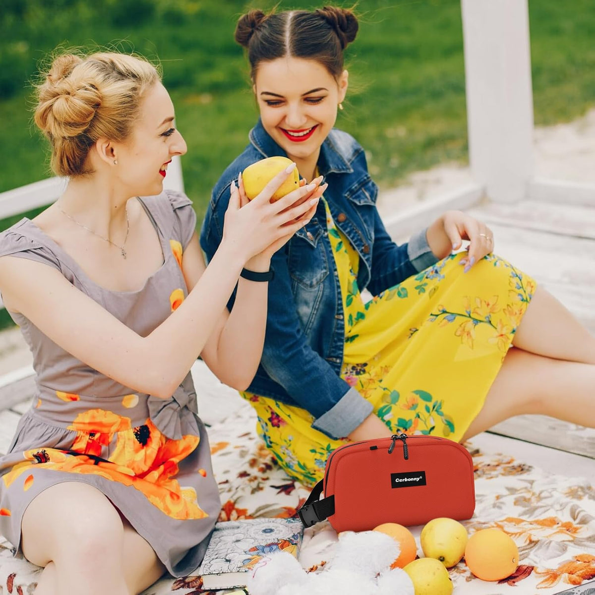 Cerbonny Small Cooler Bag Freezable Lunch Bag for Work School Travel, Leak-proof, Insulated, Suitable for 3+