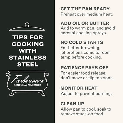 Farberware Classic Series Stainless Steel Pots and Pans