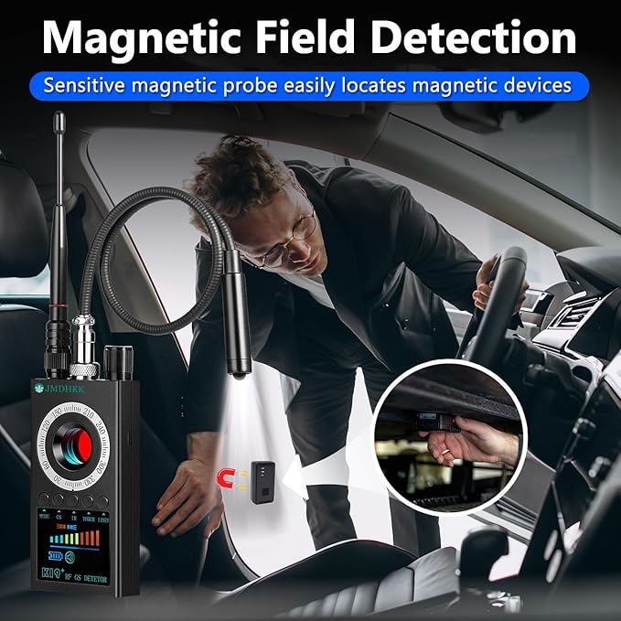 JMDHKK K19 Hidden Camera Detector, Bug Detector, Signal Detector, Spy Camera