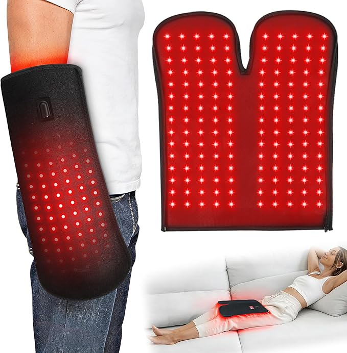 Red Light Therapy for Hands & Wrist, 2026 Upgrade 4 Therapy Modes, 5-Level