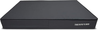 The Dog’s Bed Orthopedic Memory Foam Dog Bed, XXL Grey & Black, Waterproof, Supportive Dog Bed with Replaceable Covers, Veterinary Approved