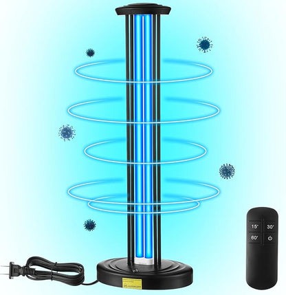 Qualirey 100W UV Light Sanitizer, Ozone Free, Safe