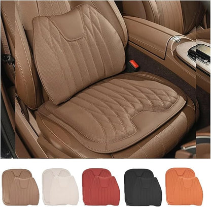 F Car Seat Cushion for BMW All Model I3 I4 I8 X1 X2 X3 X4 X5 X5M X6 X7 Z4 Car Lumbar Support Pillow Auto Seat Waist Back Cushion Y (Color : Black A)