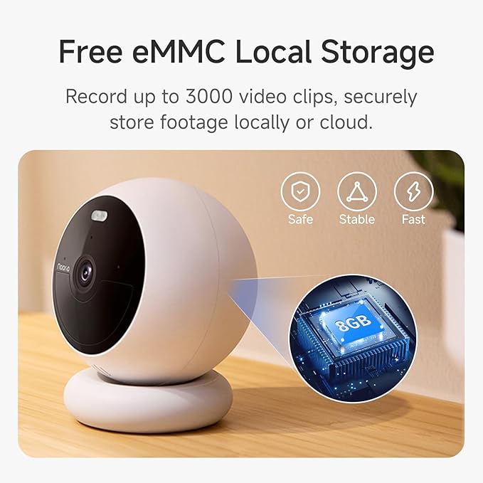 Noorio B200 2-Cam Kit with Hub, Wireless Security Camera System