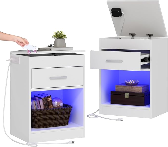 Auromie Set of 2 Nightstand