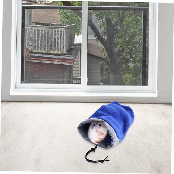Ferret Grooming Accessories Small Pet Bathrobe Flannel Bath Towel Soft for Skin Easy Cleaning Use