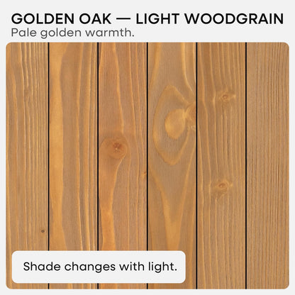 Homeforia 12 inch Golden Oak Floating Shelf, High End Solid Real Wood 12inch Small Floating Shelves for Wall Mounted, Oak Wooden 12in Floating Shelves, Heavy Duty Bracket, 12 X 6.5 X 1.75 in, Set of 2