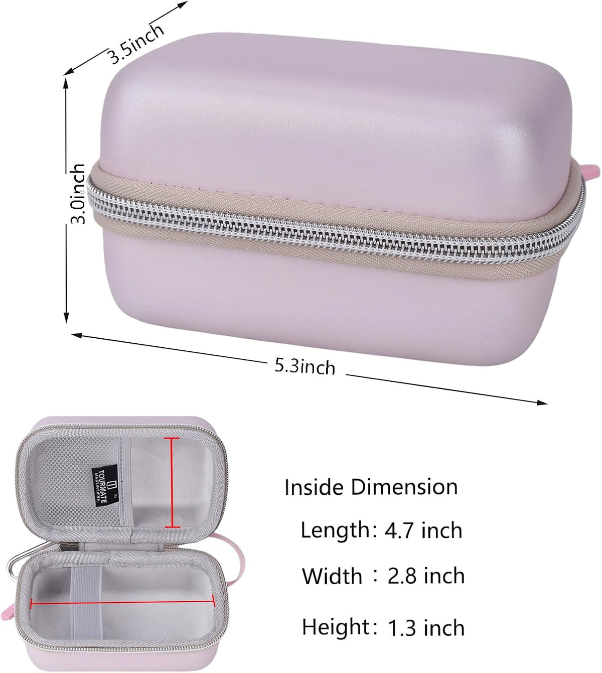 Hard Storage Case Compatible for Anker 733 Power Bank (GaNPrime PowerCore 65W), 2-in-1 Hybrid Charger, Batteries Bank Travel Carrying Storage Holder, Case Only