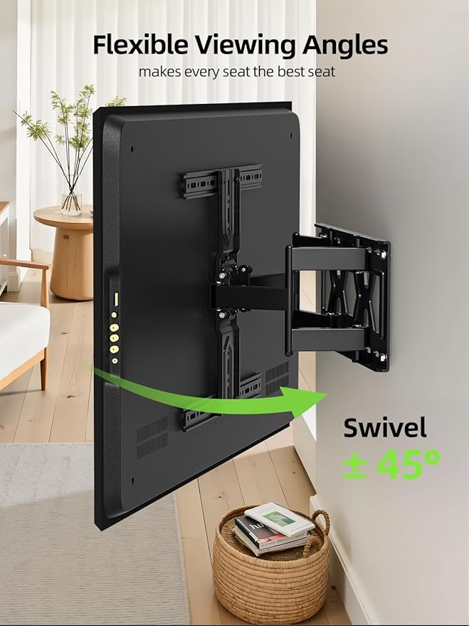 USX MOUNT Ultra Slim TV Wall Mount 37-75 Inch TVs Mount