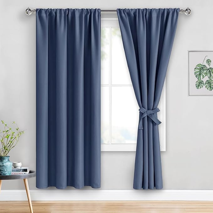 JIUZHEN Blackout Curtains for Bedroom