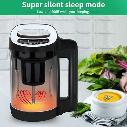 Soup Maker 1.6 L, 4-in-1 Multifunctional Smooth Soup and Chunky Soup Machine