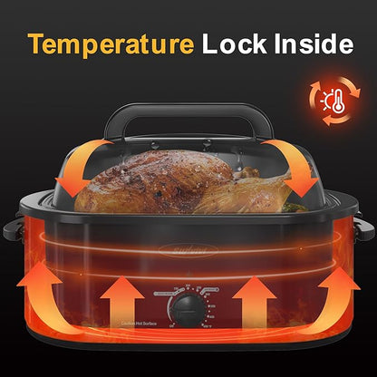Sunvivi Roaster Oven, Electric Roaster Oven