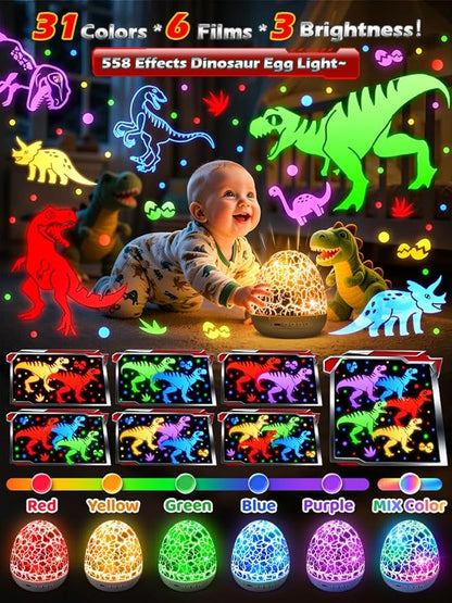 Beast Truck Dinosaur Toys Egg Night Light