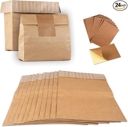 Trash Compactor Bags for Kitchen, 25% Thicker Kraft Paper Compactor Bags