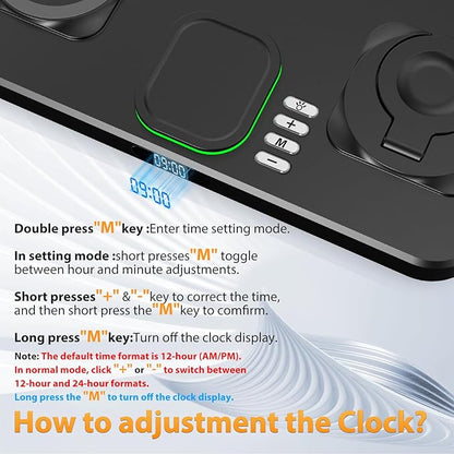 30W Charging Station for Apple Products, Foldable Wireless Charger