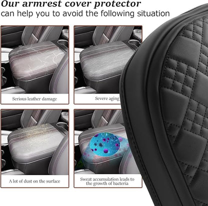 SKTU 2025 2026 Chevy Tahoe Center Console Cover for 2025 2026 Chevrolet Tahoe/Suburban Armrest Cover 2025 2026 Chevy Suburban Seat Box Cover 2025 2026 Chevy Tahoe Accessories Center Console Cushion