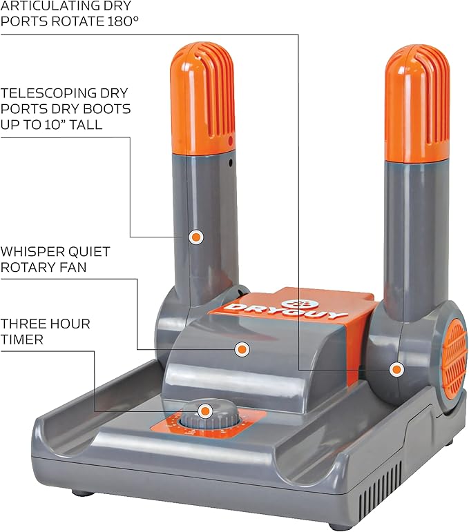 DryGuy Shoe, Garment & Gear Electric Dryer, Quick Drying
