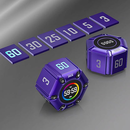 Printers Jack, Productivity Cube Timer, Visual Pomodoro Timer, Mute & Vibration