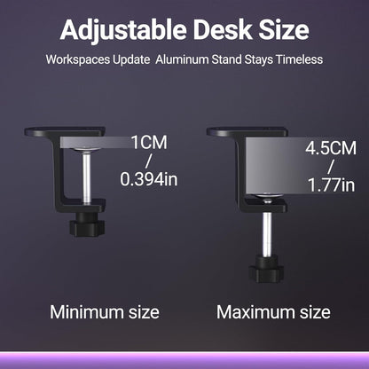 Aluminum Alloy Controller Holder 4 Layers Headphone Stand,Headset Holder & Desk Mounts for 12 Packs Controller，360 Degree Rotation Tier,Gaming Controller Stand for Xbox PS5 PS4 Switch(Black)