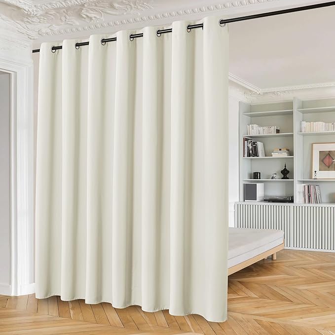 Beauoop 100% Blackout Curtains 96 Inches Long