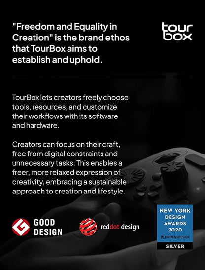 TourBox NEO - Customizable Editing Controller, Video Photo Color Grading Speed