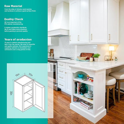 Wall Kitchen Cabinets, RTA Cabinets, Wall Mounted, RTA Upper Cabinet, Modern