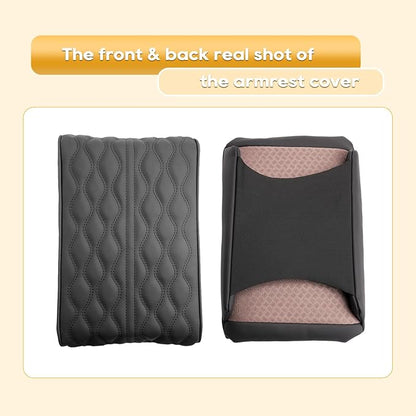 Armrest Cover for 2023-2026 Kia Sportage NQ5(LX/EX/X-Line/SX/SX Prestige/X-Pro/X-Pro Prestige) Kia Sportage NQ5 Accessories Center Console Cover Arm Rest Protector Middle Protector PU Leather,Non-Slip
