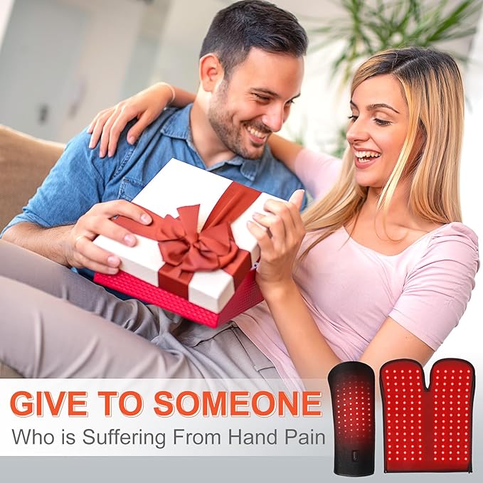 Red Light Therapy for Hands & Wrist, 2026 Upgrade 4 Therapy Modes, 5-Level