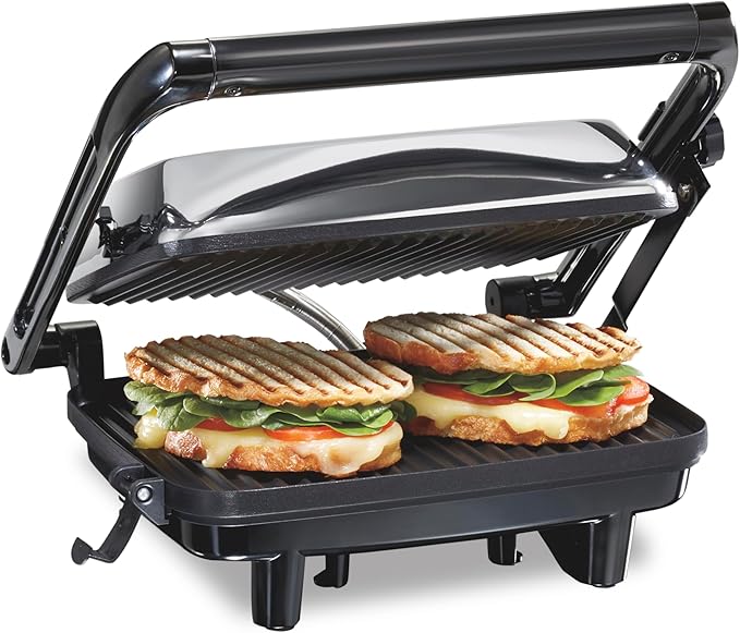 Hamilton Beach Panini Press Sandwich Maker & Electric Indoor Grill