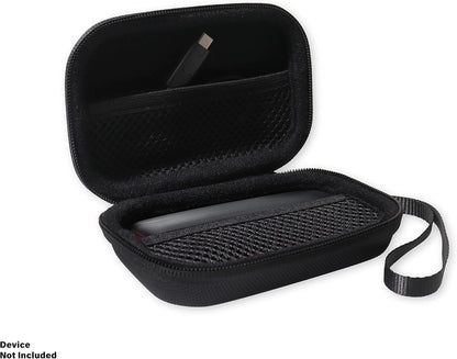 InGo Portable SSD Case - Compatible with SanDisk 1TB Extreme & Samsung X5 - Thunderbolt 3 - Carabiner, Mesh Pocket, Elastic Strap