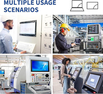 15.6-Inch Industrial Embedded Panel PC, Ratio 16:9 Multi-Touchscreen-Monitor