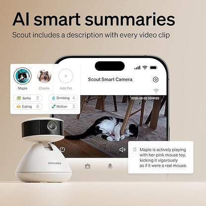 PETLIBRO AI Dog Camera Pet Camera Indoor