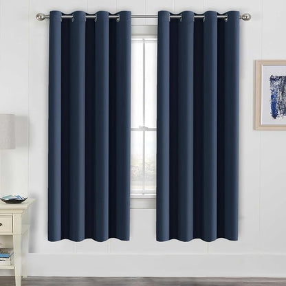 H.VERSAILTEX Ultimate Blackout Solid Grommet Thermal Insulated Curtain