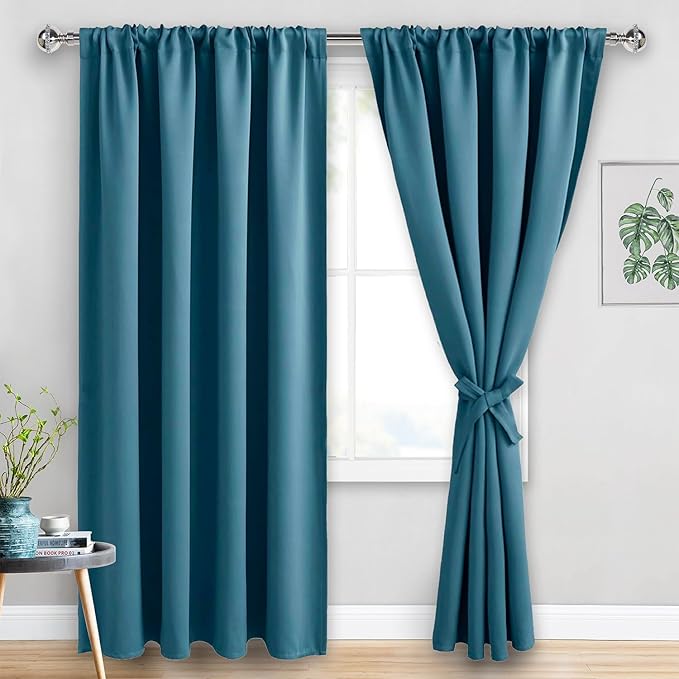 JIUZHEN Blackout Curtains for Bedroom
