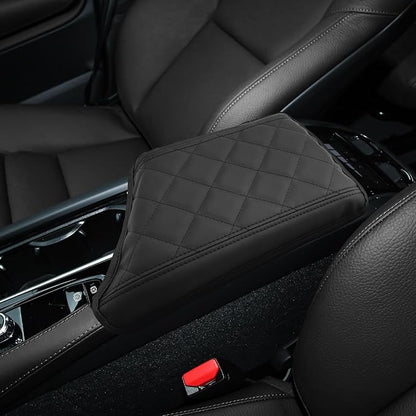 CDEFG for Volvo XC90 2018-2024 Center Console Cover Armrest Box Cover for XC90 Accessories Console Arm Rest Protector 2019 2020 2021 2022 2023 2024 -NOT FIT S90/V90