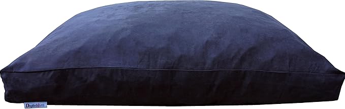 Dogbed4less XXL Orthopedic Extreme Comfort Memory Foam Dog Beds for Large Dog, Waterproof Internal Cover and Machine Washable External Cover, 55"X37" Pet Pillow, Espresso
