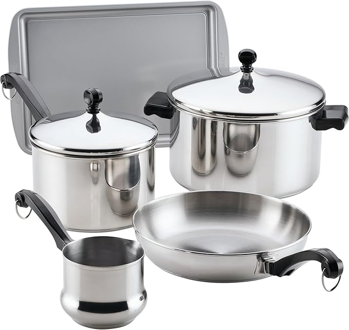 Farberware Classic Series Stainless Steel Pots and Pans