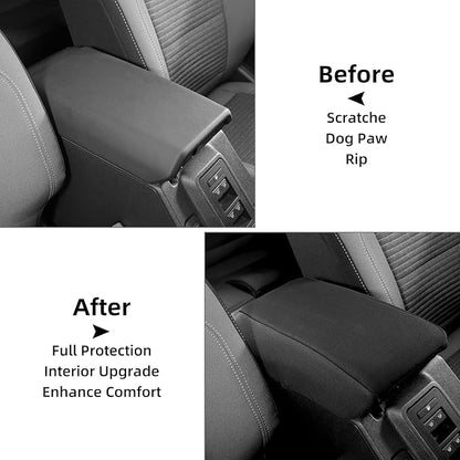 JeCar Center Console Pad Neoprene Armrest Cushion Cover Interior Accessories for Ford Bronco 2021-2022