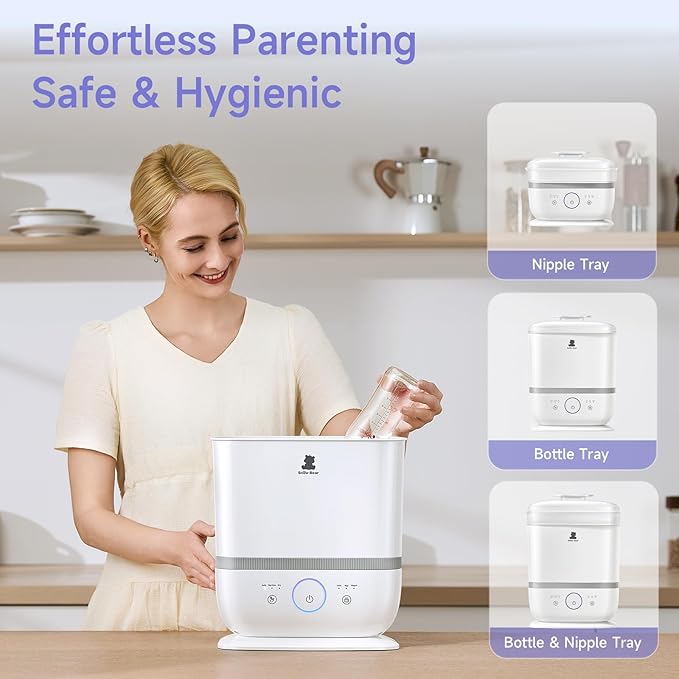 Snow Bear Baby Bottle Sterilizer and Dryer