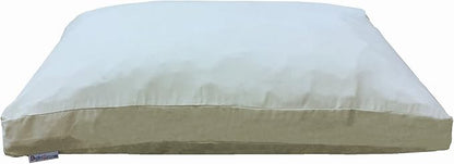 Dogbed4less Jumbo Orthopedic Extreme Comfort Memory Foam Dog Beds for Extra Large Dog, Waterproof Internal Cover and Machine Washable External Cover, 55X47 Pet Pillow, Khaki