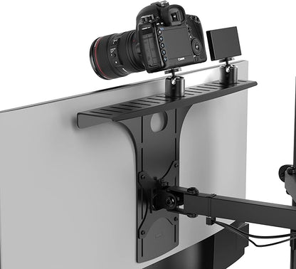 HumanCentric DSLR Monitor Mount Large, Desk Camera Mounting, Light Webcam