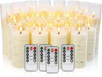 24-Piece Ivory Flameless LED Candles