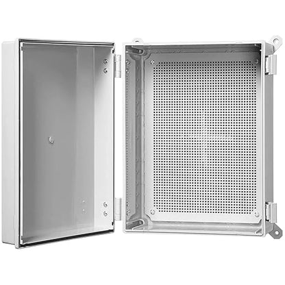 Co. ABS 11.81" x 15.7" x 6.7" Waterproof IP67 Hinged Electronics Distribution